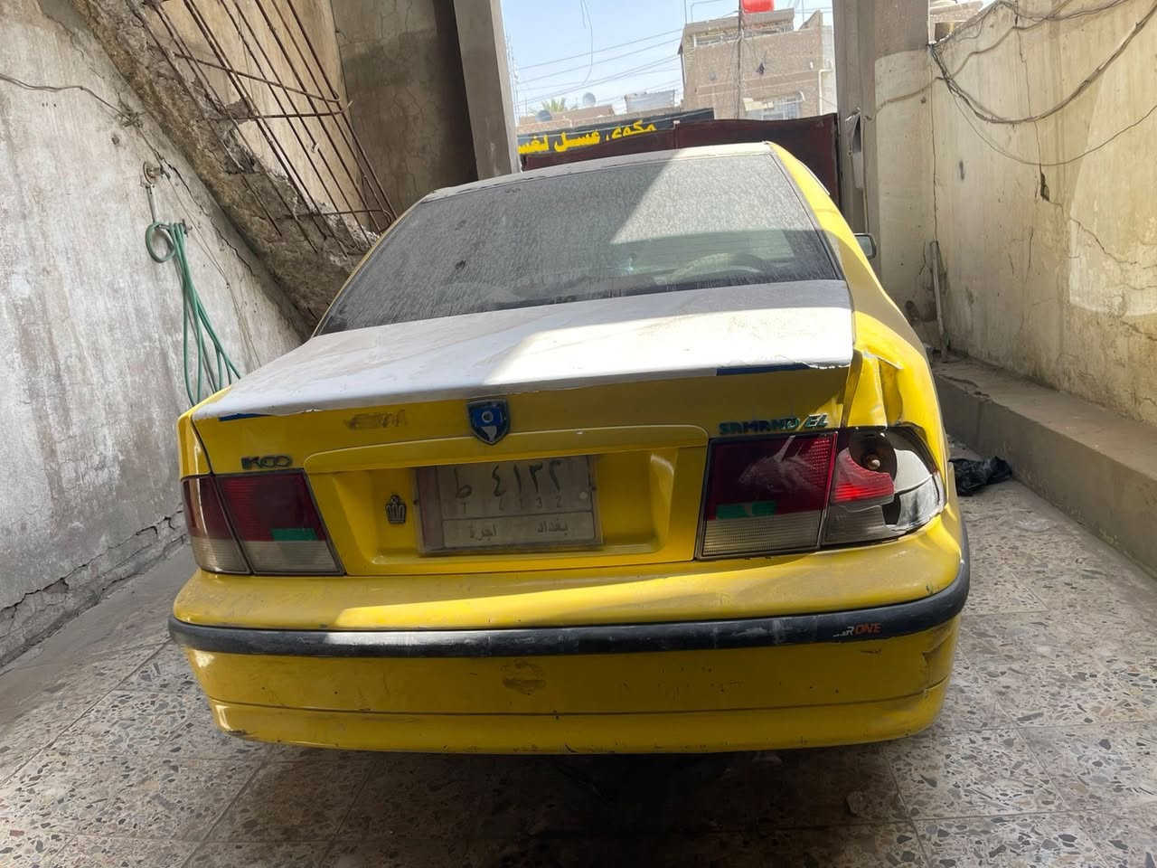 للبيع سمند 2009 رقم بغداد الماني كير مكينه فرنسي اوتوماتيك بسمي تبريد شغال تخم تاير سنويه عضم 2029 هيئه وغرامات مصفرة 
 بيهه مشكله بلكير 
مكانه الامين الثانية سعرهه 24ورقة وبيهه مجال 
رقم الهاتف ***********
