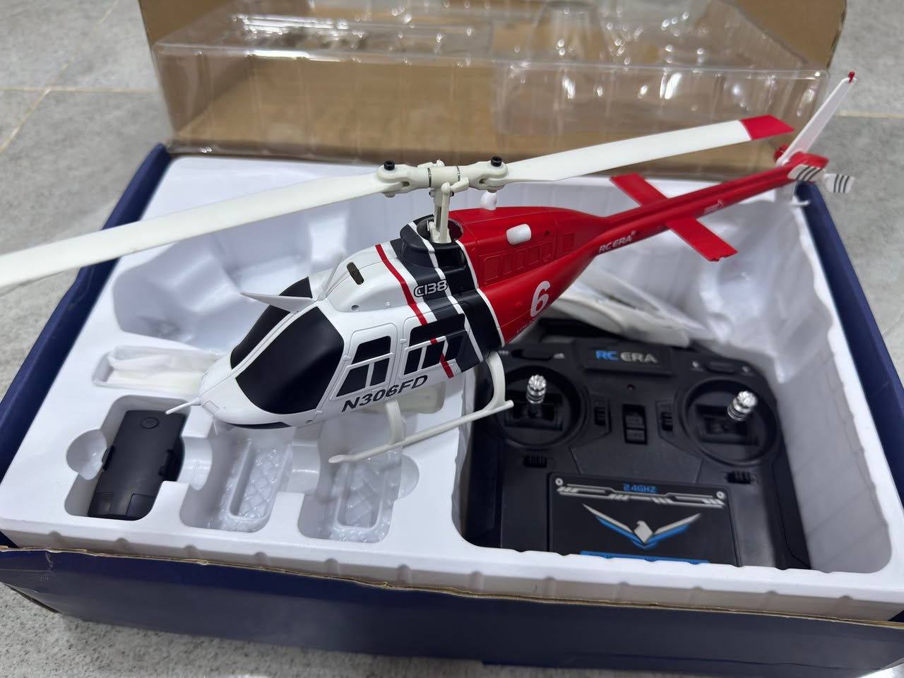 مساء الخير
هيلكوبتر bell 206 من شركة rc era

جديدة مفحوصة بدون اي مشاكل مع بطارية واحدة وكافة ملحقاتها وياها
السعر 70 الف العنوان بغداد ومتوفر توصيل


**إذا كنت صاحب هذا الإعلان وتريد حذفه لأي سبب، رجاءا أرسل رسالة إلى الدعم الفني**