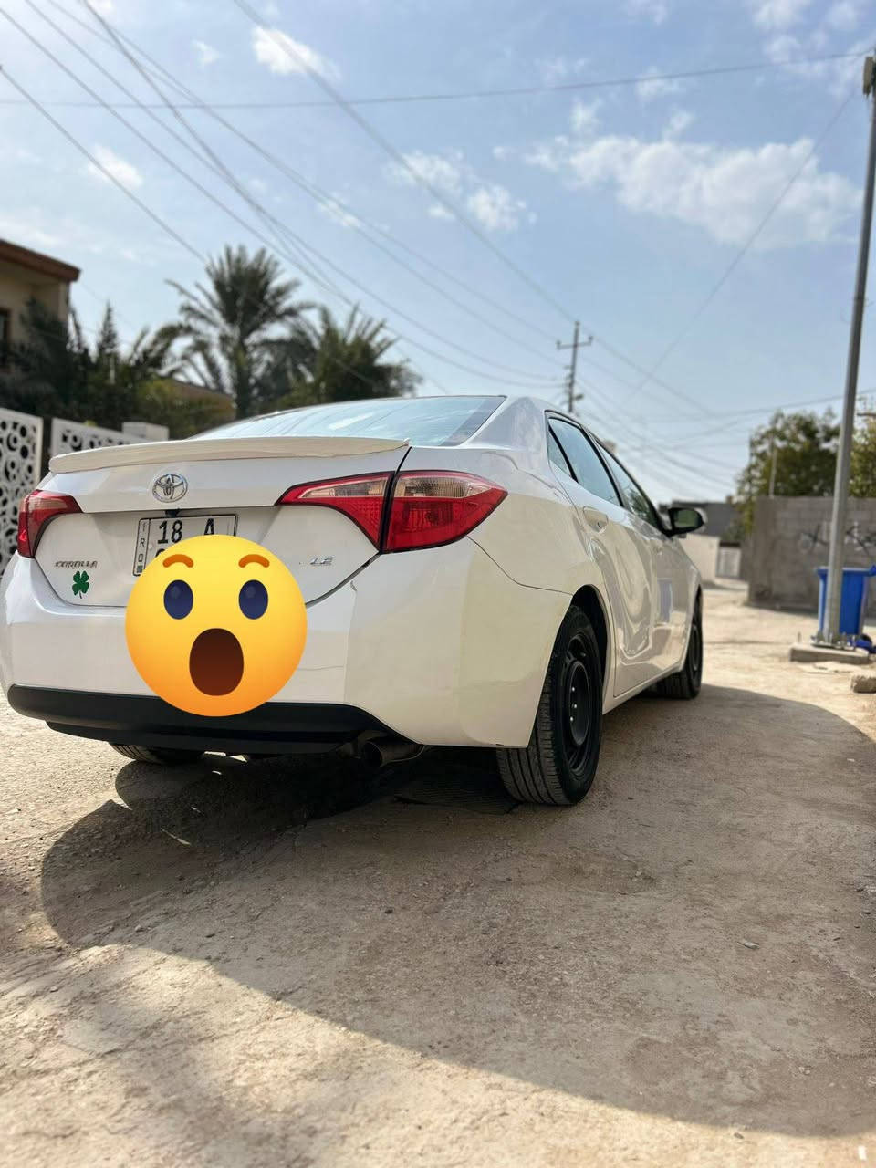 كورلا ١٨ للبيع رقمه بابل المكان بابل مركز وارد امريكي صور الحادث موجوده بارد قبق الجنطه وبارد بنيد وبلعراق صار بيه نص الباب ونص الجالمغ بدون دواخل بدون ايرباك بجم كبس ماشيه ١٠٧ ميل سعره ١٣٣ وبيه مجال سونار موجود الرقم ***********
