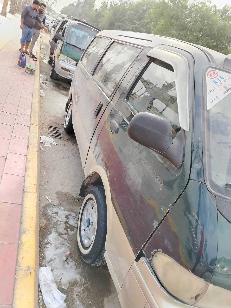 سلام عليكم سيارة البيع موديل 97عليه غرامت خذ صافي تفصيل عل رقم ***********
