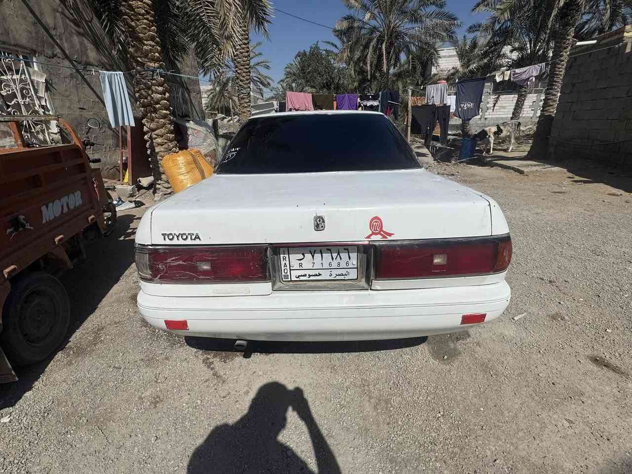 سيارة مارك كصيف للبيع كير ومحرك مكفولة 
حدادية وتايرات نظيفة مابيها أي نقص جاهزة للشغل 
العنوان ابي الخصيب / جيكور 
السعر 38 ورقة وبيها مجال قليل الشراي يتصل ع الرقم 
***********
