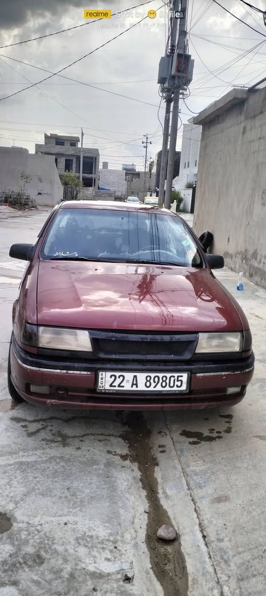 ئۆپڵ ڤیکترا مۆدیل 1995
مەکینە 18  سەرف و بخاری نیە
گێر عادی
چوار جام کارەبا 
ABS
پیتاقەی بەنزینی هەیە
رەقەم المانی 

شوێن کەرکوک
*********** كركوك, العراق
