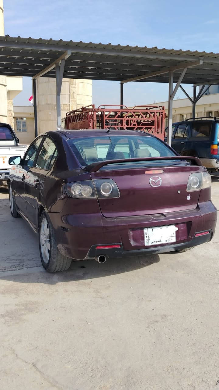 مازدا 3 2007
بأسمي مشروع وطني سنوية 2027
صبغ عام اثر تحرير وجاملغ امامي بدون دواخل شرط
محرك كير تبريد ثلج تدفئة
محرك الفين
سستم صوت BOSE
تدفئة كشنات
تحكمات ستيرن جهتين
سنترلك سايق وراكب
جامات ومرايات كهرب
السعر 60 
***********
