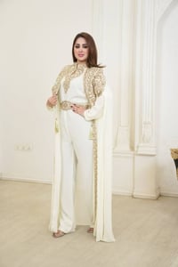 قفاطين مغربي • تطريز بكرستال • مقاسات ٦٠-١٢٠