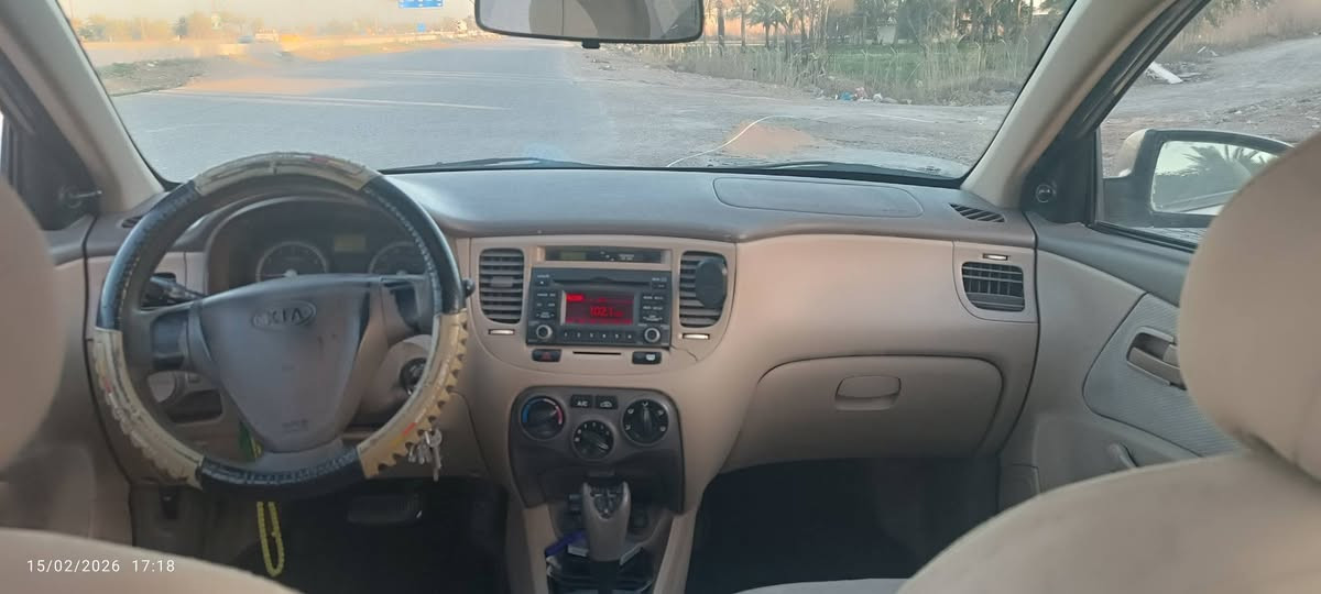 كيا ريو ٢٠٠٩ وارد امريكي كير محرك تبريد تدفئه حداديه تخم تاير كله جاهز رقم انبار ٧٢ بسمي  ***********
