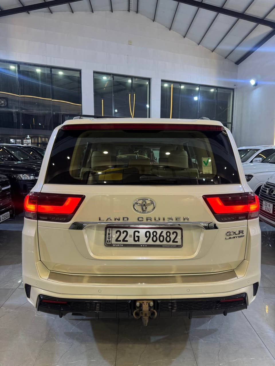 TOYOTA

LAND    CRUISER 

2024

GXR

LIMITED 

SAS

V6

4.0L

…………………………………………………………………………

‏

تویوتا       لاندکروزەر

2024       سپی

6 پستن

مەکینە

4.0L

………………………………………………………………………….

وارد               عێراق

شەریکە       ساز

………………………………………………………………………….

جی      ئیکس     ئار

لیمیتد   

بیلادی

3      شاشە

بێ       تۆربۆ

………………………………………………………………………….

مواسفات

کوشن     جلد

کوشن     کارەبایی

شوێن     مۆبایل   شەحن   کەرەوە

کامێرای     دواوە

سندوق     کارەبایی

حەساس

ساردکەرەوەی     کوشن

3شاشە 

لایت      زینۆن

لایت       لید

دیاریکردنی        خێرایی

شغال

8      ایرباگ 

      

کامێرا      360

………………………………………………………………………….

44               هەزار             رۆیە 
  

………………………………………………………………………….

رەقەم    و      سەنەوی    نوێیە

بەناوی        خۆمانە

………………………………………………………………………….

شوێن                      هەولێر

معرض                     جوهر

…………………………………………………………………………. أربيل, العراق


**إذا كنت صاحب هذا الإعلان وتريد حذفه لأي سبب، رجاءا أرسل رسالة إلى الدعم الفني**