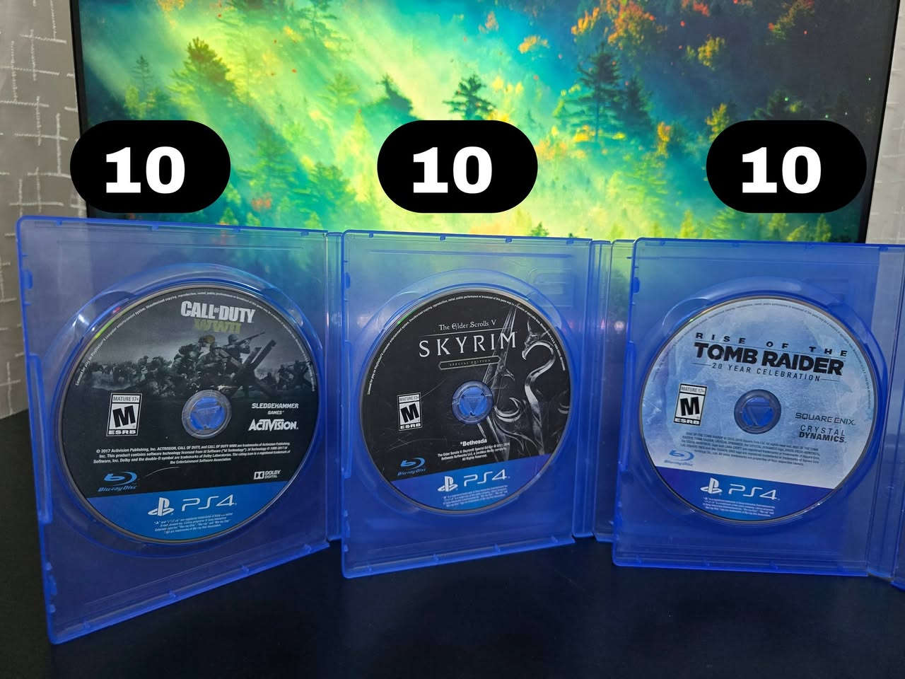 📀 للبيع أقراص بلايستيشن 4
• البيع مباشر أو مراوس حسب الاتفاق
• التوصيل غير متوفر حالياً
• الأسعار مثبتة وموجودة بالصور

مكاني بغداد حي القاهرة
للاستفسار على الخاص او واتساب  📩
***********
