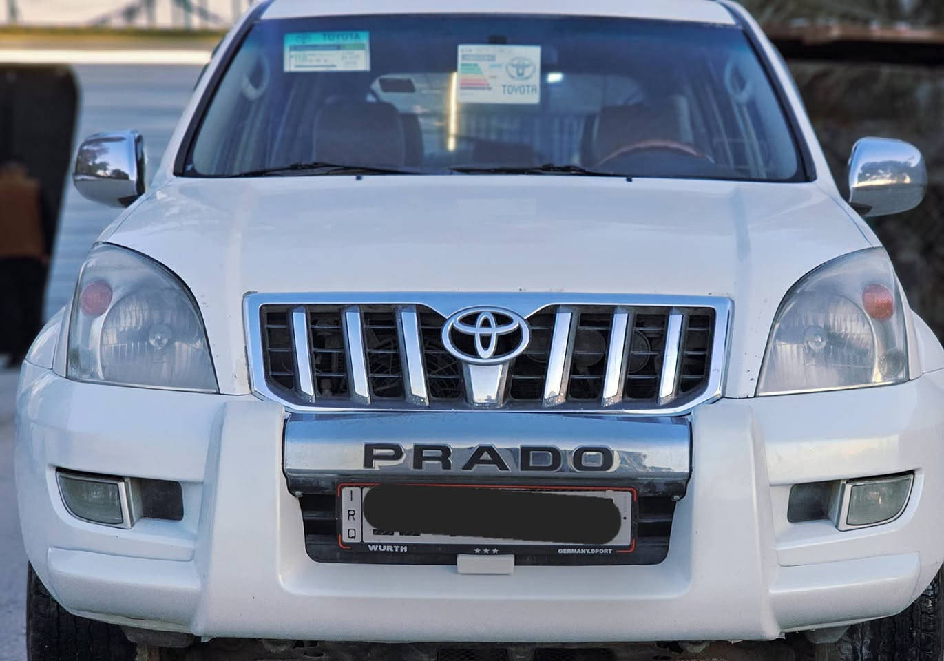 تويوتا برادو 2009 VX
الموديل: 2009
الفئة: VX
الأرقام: بغداد جديدة (تحويل مباشر)
المحرك: 6V
الحالة: سيارة جديدة
الكفالة: كير + محرك + تبريد + حدادية (كله بشرط)
الصبغ: صبغ قليل موضح بالسونار
ملاحظة: أثر تكشير بالقمارة (الصور موجودة)
كفالة من الضربة والتعديل
المواصفات:
شاشة بلادي
كاميرا
تحكم استيرن
كشنات جلد كهرباء
مواصفات VX المعروفة
📍 المكان: كربلاء
السعر(((152)) بي مجال قليل
📞 الاتصال:
☎️ ***********
☎️ ***********
