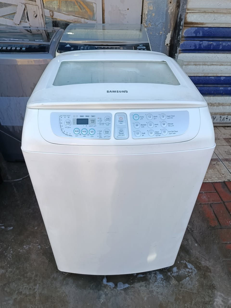 غسالة أوتوماتيك سامسونج عالبلاد حجم كبير 15 كيلو عالبلاد و ضمان سنة ب ١٥٠ فقط 
توصيل مجانا داخل بغداد 
***********
بغداد دورة المهدية الاولى عبدالعزيز للغسالات 🌹
