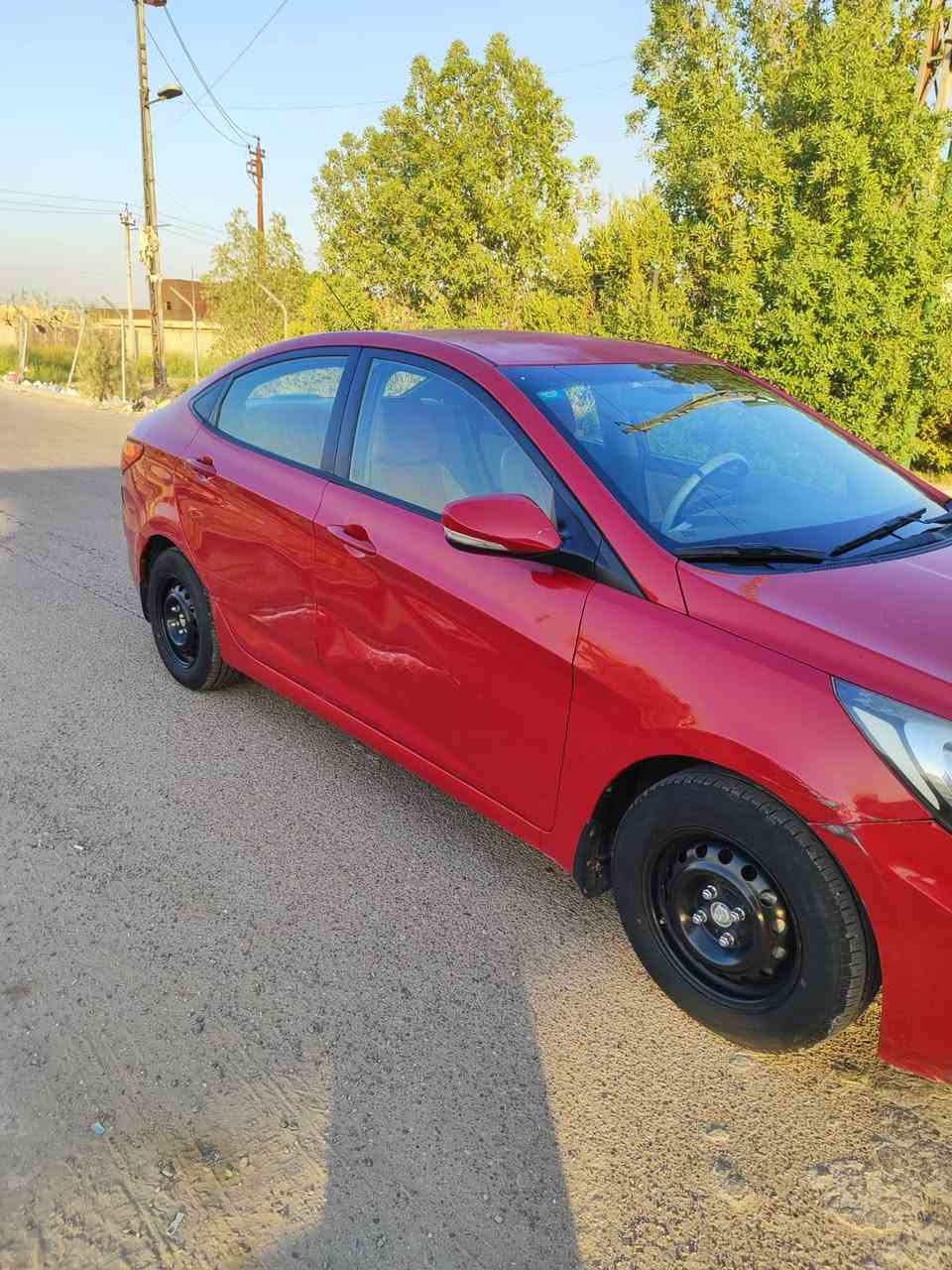 هونداي اكسنت موديل 2015 خليجي مكينه 1600 ماشيه 75 سياره جاهزه بدون نقص بيها صبغ باب السائق فقط اوجراد بالقماره مكينه گير تبريد صدر تخم تاير بسمي هزه جديده السعر 83 بيها مجال بسيط للاستفسار *********** بغداد حي الرساله الثانيه
