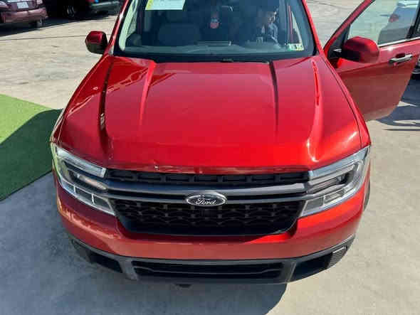 السلام عليكم   فورد مافرك 2023 هايبرد للبيع رقم بغداد باسمي بدون صبغ بيها بارد بالبيد والجاملغ وصبغ الدعاميه فقط السياره فئه xlt ماشيه34000ميل ويل كب فتحه تدفئه كشنات وستيرن غطاء بدي بلاد منفذ شحن داخل الغرفه والبدي السياره جديده السعر 195ورقه صور الحادث مرفقه مكان السياره بغداد التاجي للاستفسار الاتصال على الرقم ***********
