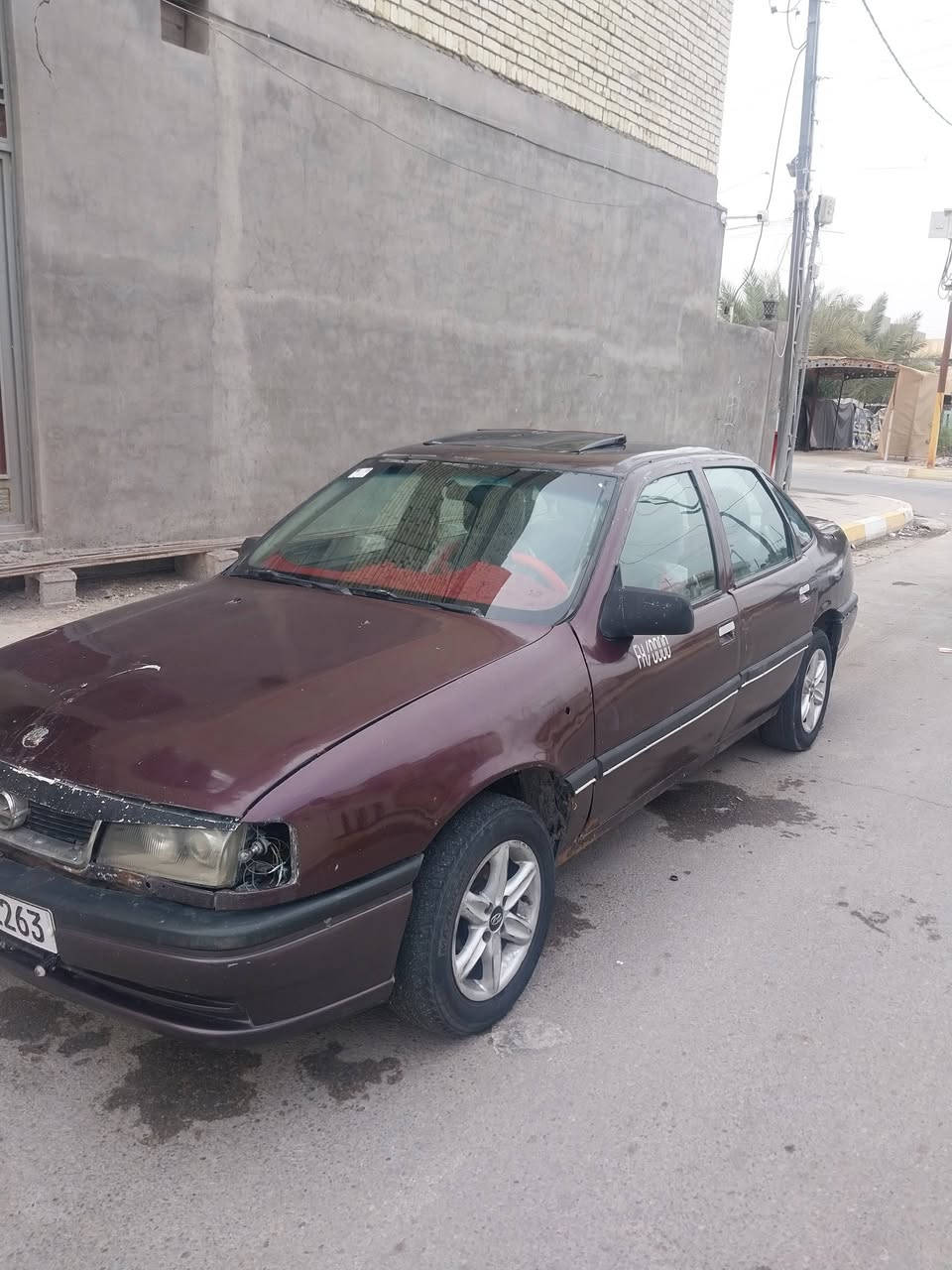 فكتره للبيع موديل ٩٣ محرك ١٨٠٠ رقم انبار انكليزي محرك كير حلوات مكاني فلوجه سعر ٢٤ وبيه مجال ***********
