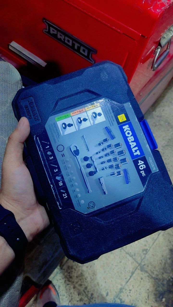 سيت لقم متغير من ماركة كوبولت الأمريكية 
يصير ١/٢ و ٣/٨ و ١/٤ 
الاستفسارات خاص 
العنوان بغداد شارع الرشيد نهاية شارع المربعه محل احمد جلال 
متوفر توصيل الى جميع المحافظات


**إذا كنت صاحب هذا الإعلان وتريد حذفه لأي سبب، رجاءا أرسل رسالة إلى الدعم الفني**