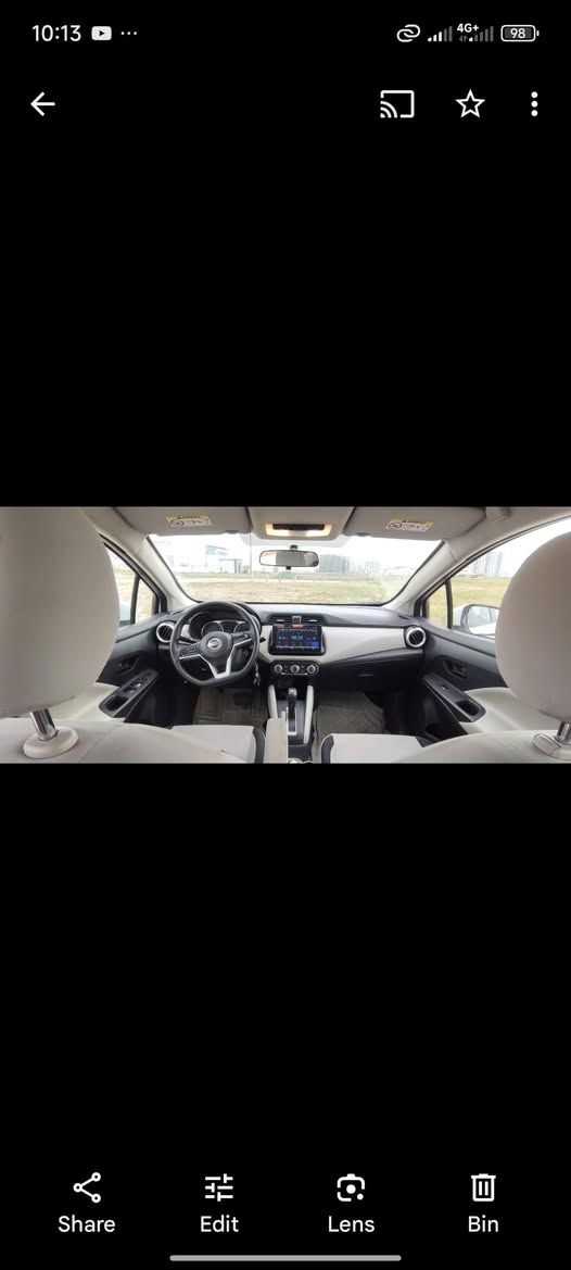 نیسان سه نی 2021 خه لیجی شکل نوی

له خه لیجی فه له که یه

سفری شه ریکه

سیاره که زور تازیه

ره نگ سپی یه

ناو زه رد

سوكان فوليوم

ته نها 74 هه زار روشتوه

به ناوی خومه وه یه ره قم و سه نه وی نوییه  

بی سبوخه هه موو شتیکی به شه رت

*********** أربيل, العراق
