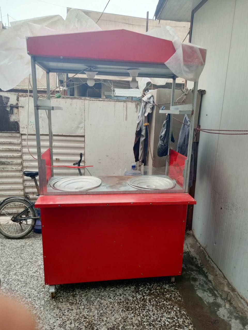 السلام عليكم عربانه لبلبي وباقلاء السعر ،175 الف قفل مع كافه مواردها الجدور وصوندات الغاز الكهربائيات العنوان الأمين الثاني مقابل مطعم الرياضي للتواصل مراسله الحساب أو الاتصال عل رقم ***********
