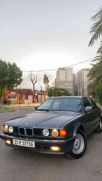 BMW 735 رقم بغداد الانكليزي سنويه مشروع وطني تحويل مباشر  محرك ٣٥ اصل ...
