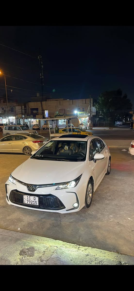 كورلا موديل 2024 
بدون قطرة صبغ بيهه بارد جاملغ خلفي وباب خلف السايق مواصفات فتحة ،كشن جلد ٫تحكمات ستيرن ٫رادار ٫تثبيت سرعة ٫تحديد مسار وباقي المواصفات المعروفة 
ماشية 49000
السعر 145$ وبيهه مجال 
مكان بغداد حي العامل 
.مراوس حسب الرغبة

اتصال *********** بغداد, العراق
