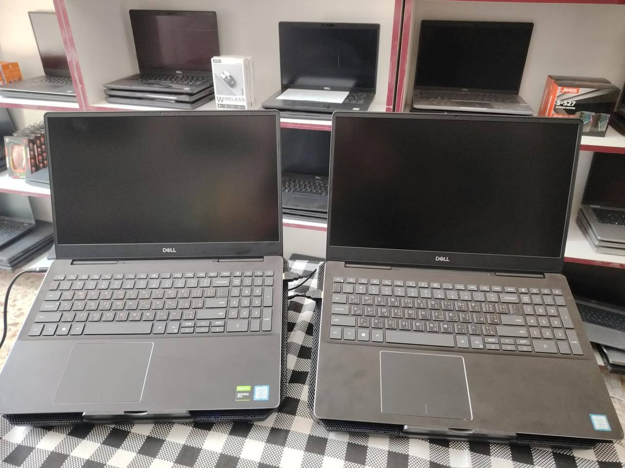 🔥 وصلتنا فقط قطعتين من لابتوبات Dell Gaming 

💻 Dell Vostro 7590
✅ Intel Core i7-9H
✅ RAM 16GB DDR4
✅ SSD 512GB
✅ NVIDIA GeForce GTX 1650 4GB
✅ شاشة 15.6” FHD

🎮 أداء قوي للألعاب
🎬 ممتاز للمونتاج والرندرة والتصميم

💰 السعر: 600,000 دينار فقط
🎓 مع تخفيض خاص للطلاب!

✨ أجهزة مفحوصة بعناية
🛡️ ضمان استبدال لمدة شهر مع وصل شراء
🔋 البطارية حسب الاستخدام (تقريبًا 1–4 ساعات)
🎒 يجي ويا الشاحن الأصلي + حقيبة + ماوس + ماوس باد
💻 فورمات مجاني وتنصيب Windows 10 أو 11 مُفعّل حسب الطلب
📸 نرسل صور وفيديوهات للجهاز نفسه قبل الشحن

📍 موقعنا: بغداد – الأمين الثانية – شارع سكينة ورقية

📱 واتساب لابتوبيا: ***********

📩 راسلنا على الواتساب واحجز جهازك قبل نفاد الكمية، وإذا محتار شنو تختار، فريق لابتوبيا يساعدك تختار أفضل لابتوب حسب استخدامك وميزانيتك.
