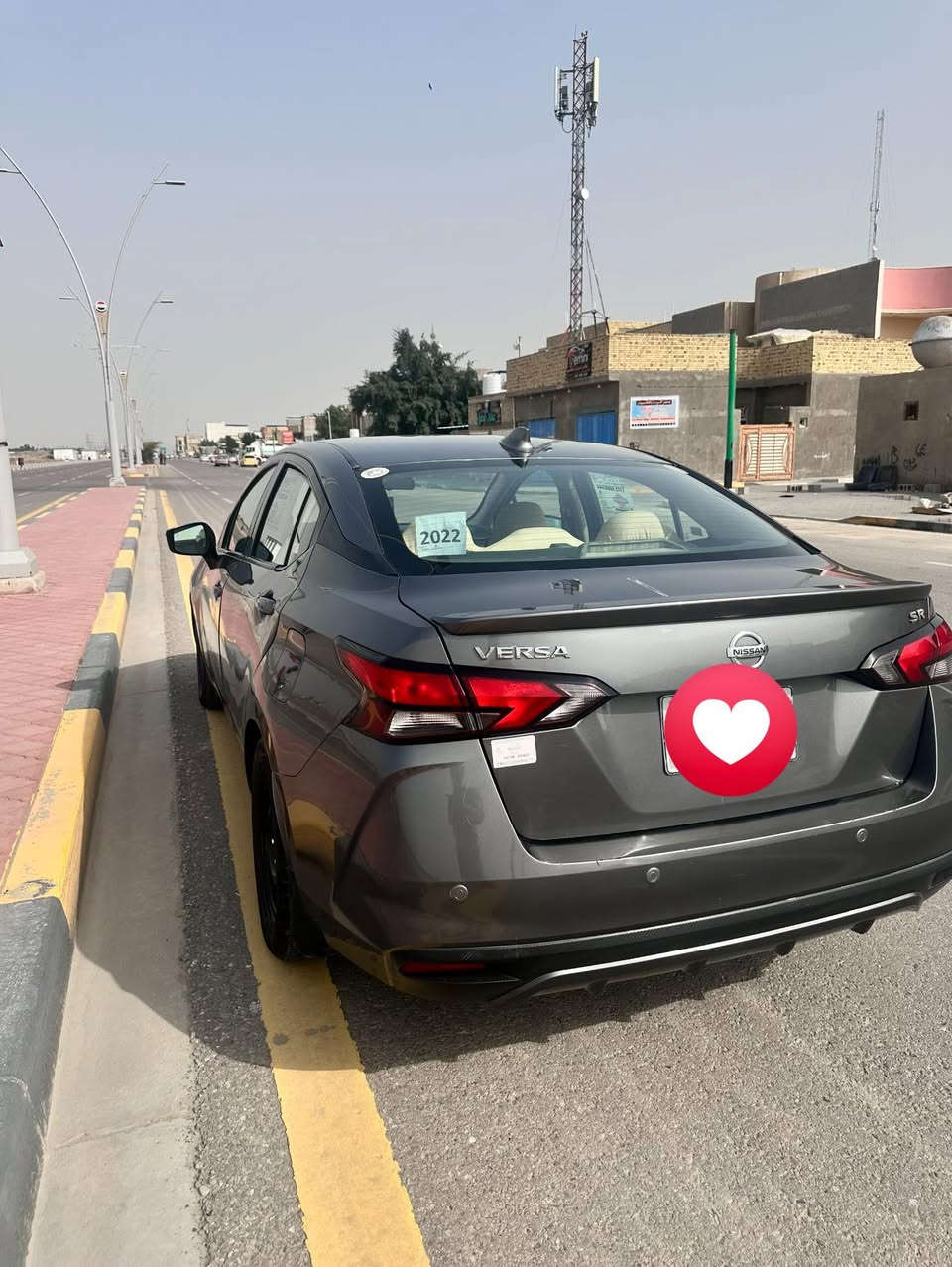 للبيع 
نيسان فيرسا الشكل الجديد رقم معوقين
سياره جديده فوول المواصفات 
بصمه تشغيل 
بصمه ابواب 
تدفئه وتبريد بالكشنات 
رادار امامي وخلفي 
تشغيل عن بعد 
حساسات 
كاميرا 
شاشه 
وبعد بيهه هواي مواصفات 
محرك 1600
اكرر ( سياره جديده ) ربع دينار ما ذب عليهه 
السعر 95 
بصره - زبير 

للاستفسار    ***********
