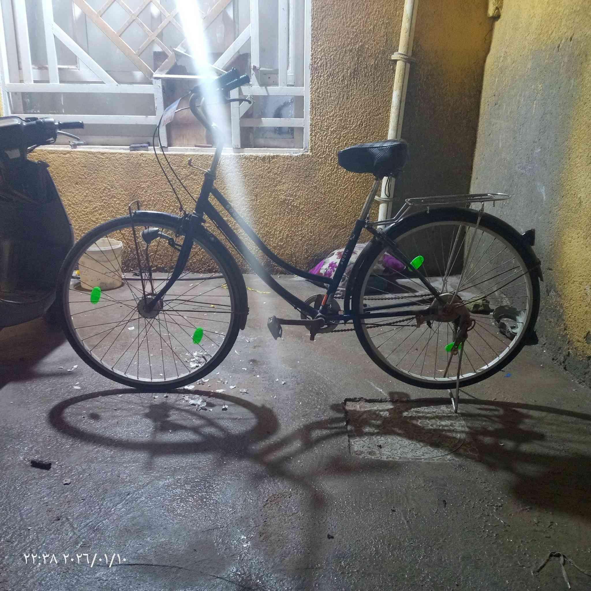 السلام عليكم بيسكل البيع حجم 27مكان كربلاء سعر75بي مجل بسيط راقم ***********
