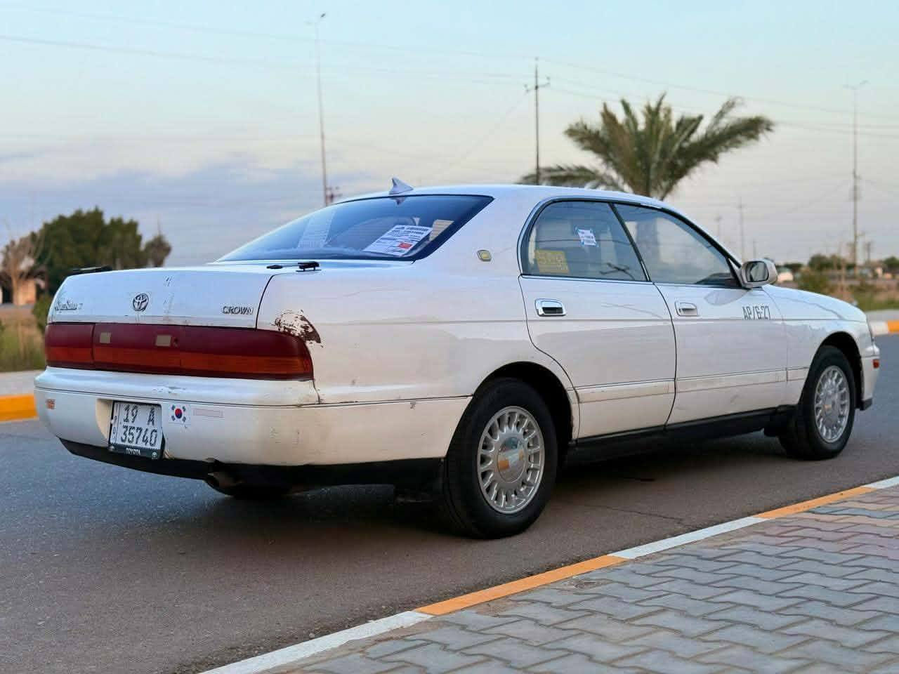 السلام عليكم 
تيوتا كراون موديل 1992
رقم انگليزي كربلاء 
سنويه لل2031
مكفوله من الگصه ونقل الجثه 
مكينه 2500
تحويل شوكت متريد 
مكان السياره بغداد الشعب 
السعر 50
لاستفسار اتصل 
***********
