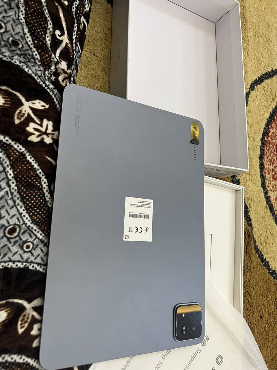 السلام عليكم شاومي باد 6اس برو للبيع الجهاز نضيف جدا استخدام قليل كربلاء السعر550الاستفسار الاتصال على ***********
