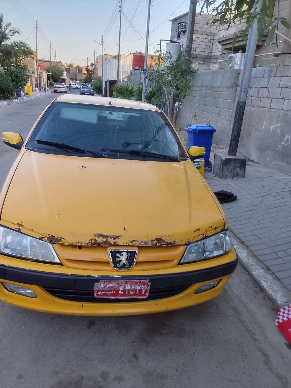 سلام عليكم بيجو بارص البيع
السعر (18)
كوم حديد السياره السنويه منتهيه ٢٣
محرك وكير شغلات كلشي مابيهن لا تنقيص ولا تبخير
راعيه موجود يريد تحويل 
هيئه وغرامات على مشتري 
تواير اربعتهن جدد
حداديه صفر 
كهربائياته شغاله 
عوزه شوي ترتيبات السياره
مكانه البصره الزبير 
تبريد عوزه فقط فريز 
رقم الهاتف (***********)

