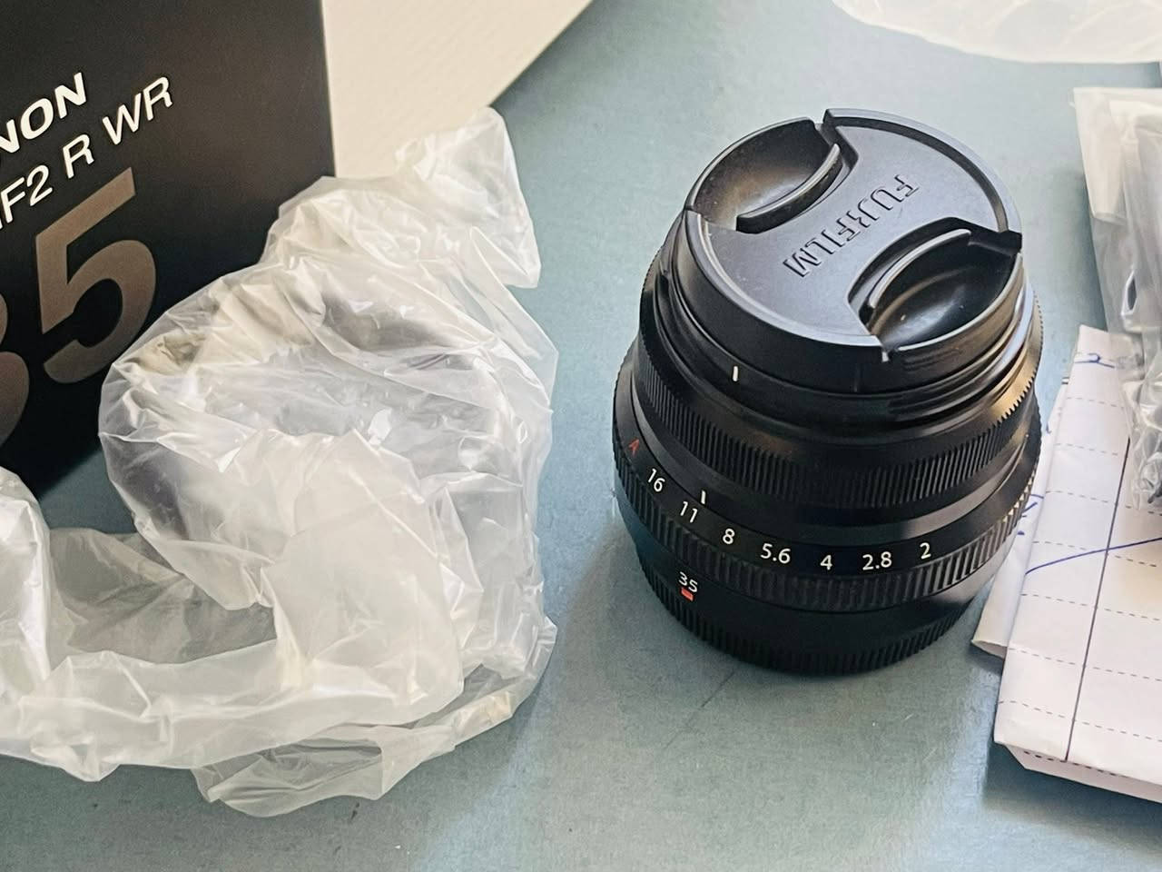 fujifilm xf35mm f2 المميزة
تمتاز بسرعة التركيز عند تصوير الفيديو 
السعر 250 دولار قفل غير مستخدمة  المكان كركوك


**إذا كنت صاحب هذا الإعلان وتريد حذفه لأي سبب، رجاءا أرسل رسالة إلى الدعم الفني**