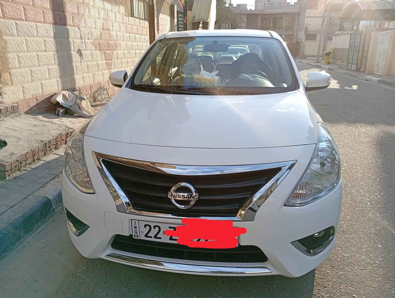 نيسان سني موديل 2026 مكفولة كفاله عامه ماشيه 3000 رقم اربيل تريد وكاله او تحويل  137$ رقم التلفون *********** مكاني كربلاء
