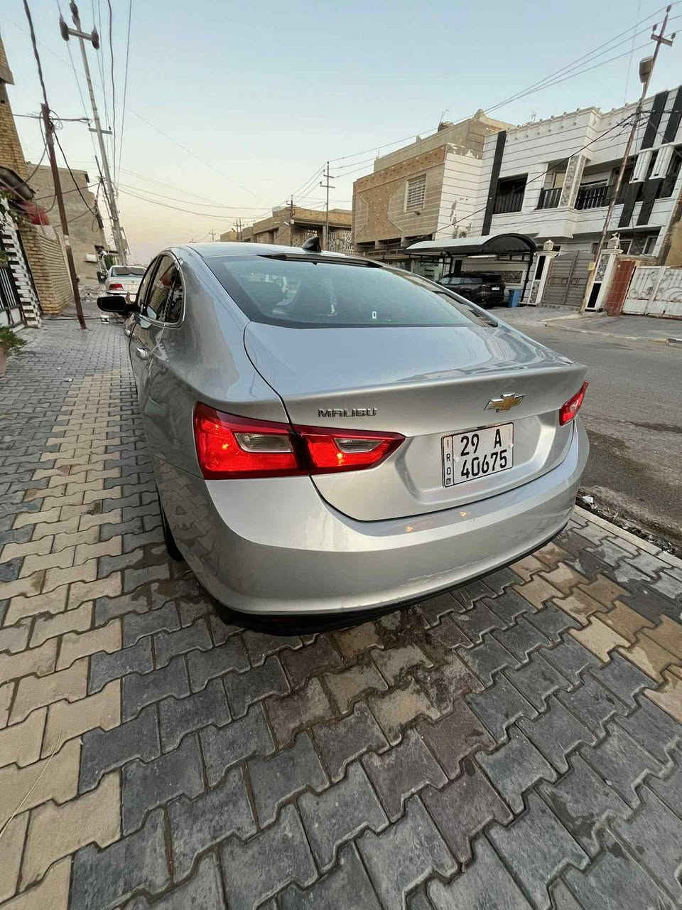 سلام عليكم ماليبو مديل 21 واسط معوقين سعره 115 وبيه مجال  حادثه بنيد وجاملغ سياره جاهزه مكانه بلكوت وذا اكو مراوس عادي
***********
