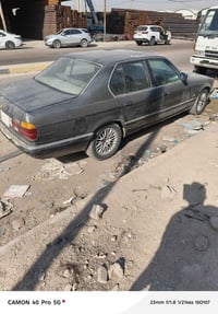 بي إم 735 سياره مثل ما شوف بلصوره گاطعه ناريه فقط السعر 23 تفاصيل خابر...