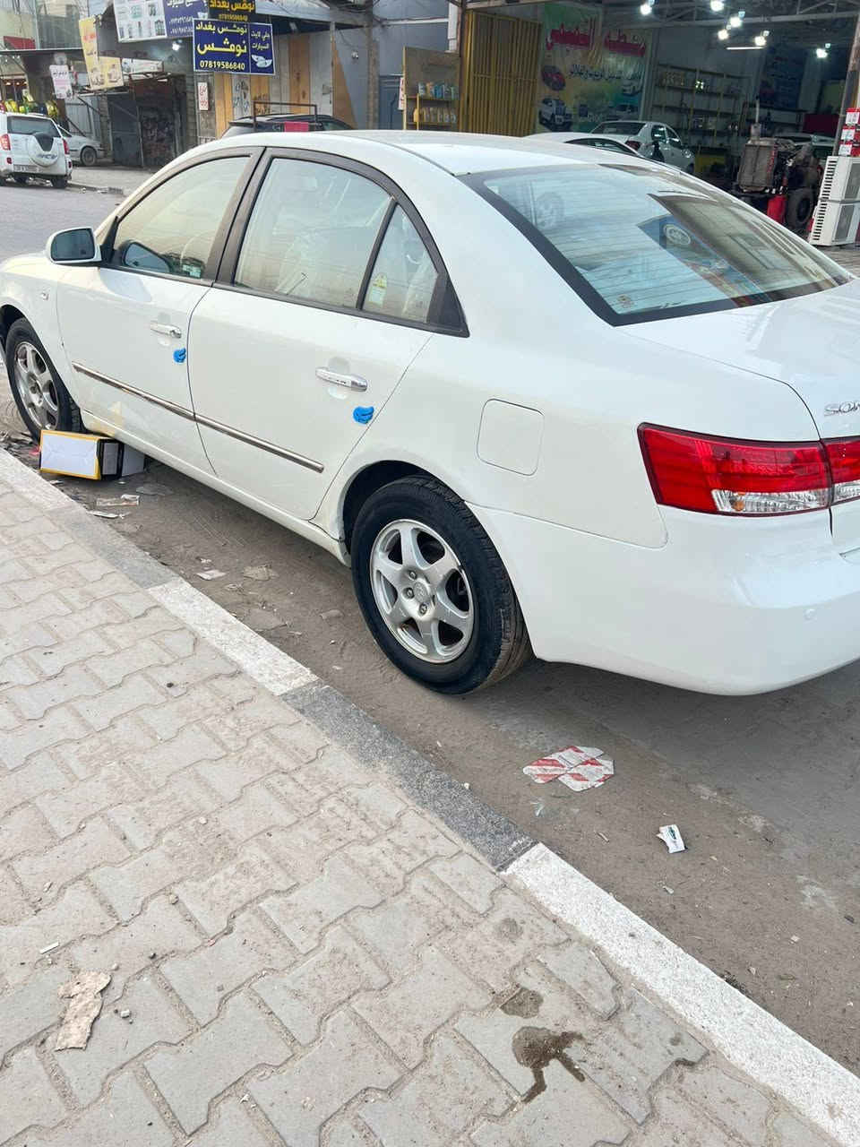 سوناته موديل 2007 أدوات كصه جنطه متوم شمالي مكنه وكير وحددي مكفوت سعر 46
مكان نجف ***********
