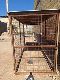 قفص حديد للبيع يصلح للمولده او دواجن السعر 100 للاستفسار 07712685679