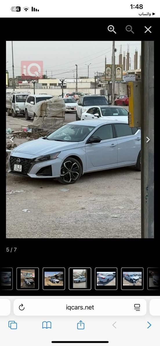 نيسان التيما فئه اس ار
نيسان التيما فئه اس ار
رقم بغداد انكليزي
موديل 23
لون سموك الجديد
سيارة بسمي حصراً
جديدة ممشى قليل
مواصفات
لايت led اوتو
رادار امامي خلفي جانبي
كشن كهربائي
ويل كروم 19
نظام حساس خلفي اوتو ستوب
شاشه كار بلي
كامره
حساس خلفي
حساس تايرات
شاشه اعطال 
الحادث موضح بالصور بالاضافه الى كلير بابين العبري من امريكا فقط رش السعر 150$ورقه وبيه مجال ***********
