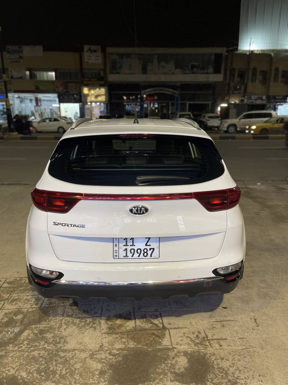 سبورتج2020خليجي مكفولة من صبغ بيها بارد قليل باب سايق ماشية99مواصفات حساسات امامي خلفي رادارات كامرة مري شفط مكان بغداد السيدية السعر197وبيها مجال الاستفسار***********
