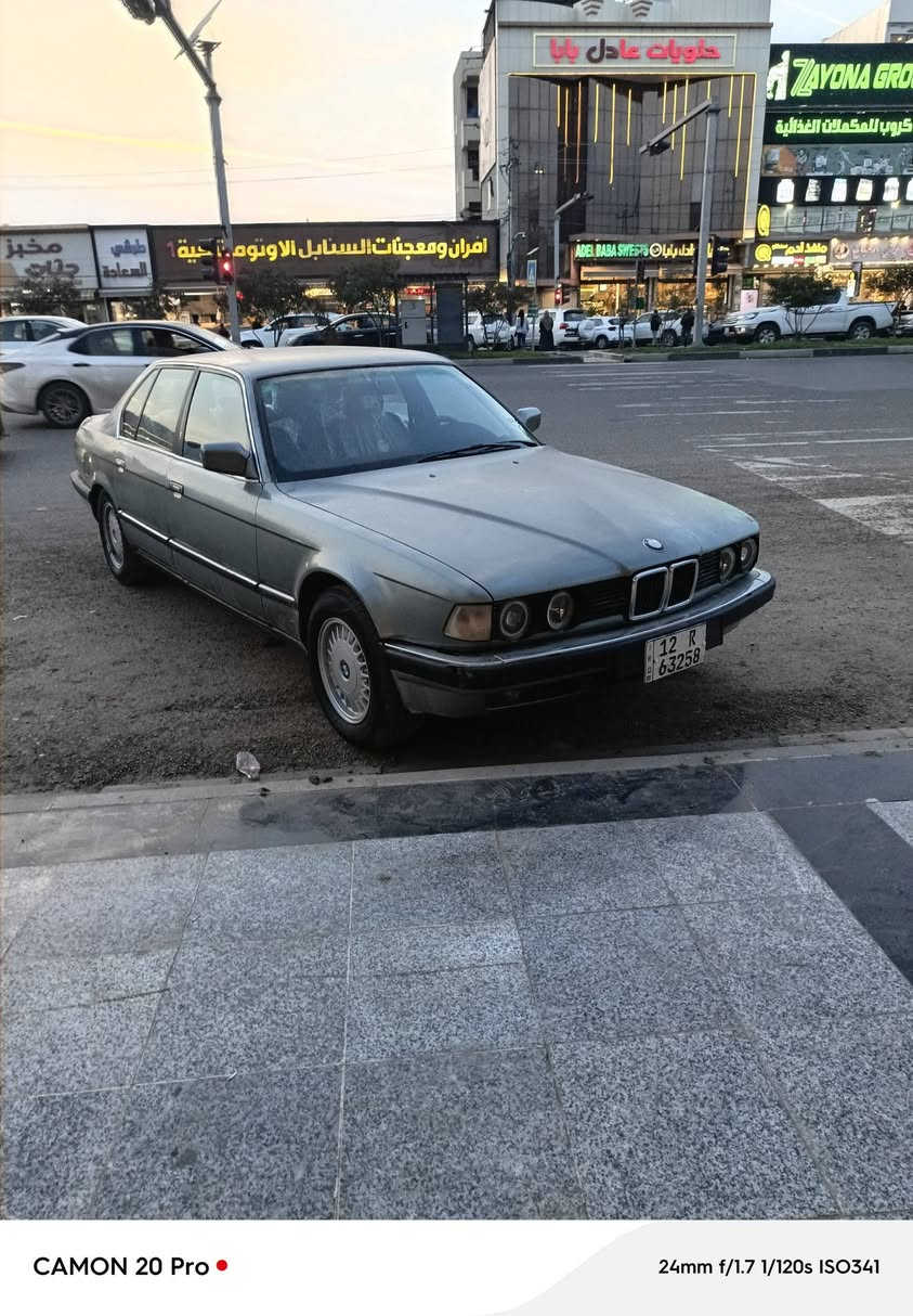 يالله السلام عليكم بي ام 730للبيع او مراوس
سياره جاهزه رقم نينوى جديد 
مكاني كركوك 
استفسار انتصل ***********
