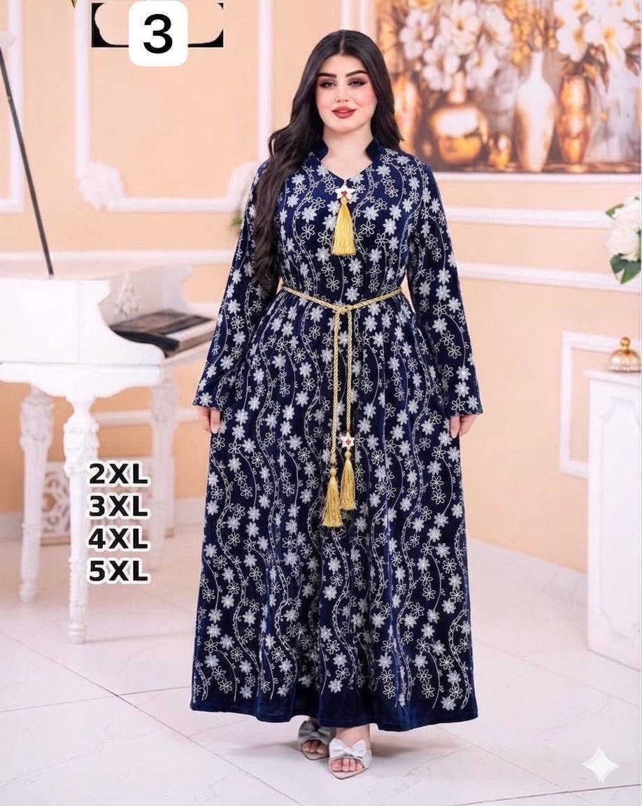 #تم التكرار😍😍
بتصميم  مختلف ومميز

كشمير تونسي💎 شغل تطريز
💯 خامة مكفولة 100%
درزن 6 الوان
يكون بي حزام منفصل 

📏 القياسات 
2XL 🔹 3XL 🔹 4XL 🔹 5XL

سعر الدرزن ١٠٠ الف فقط

🚚 توصيل متوفر لكافة محافظات


**إذا كنت صاحب هذا الإعلان وتريد حذفه لأي سبب، رجاءا أرسل رسالة إلى الدعم الفني**