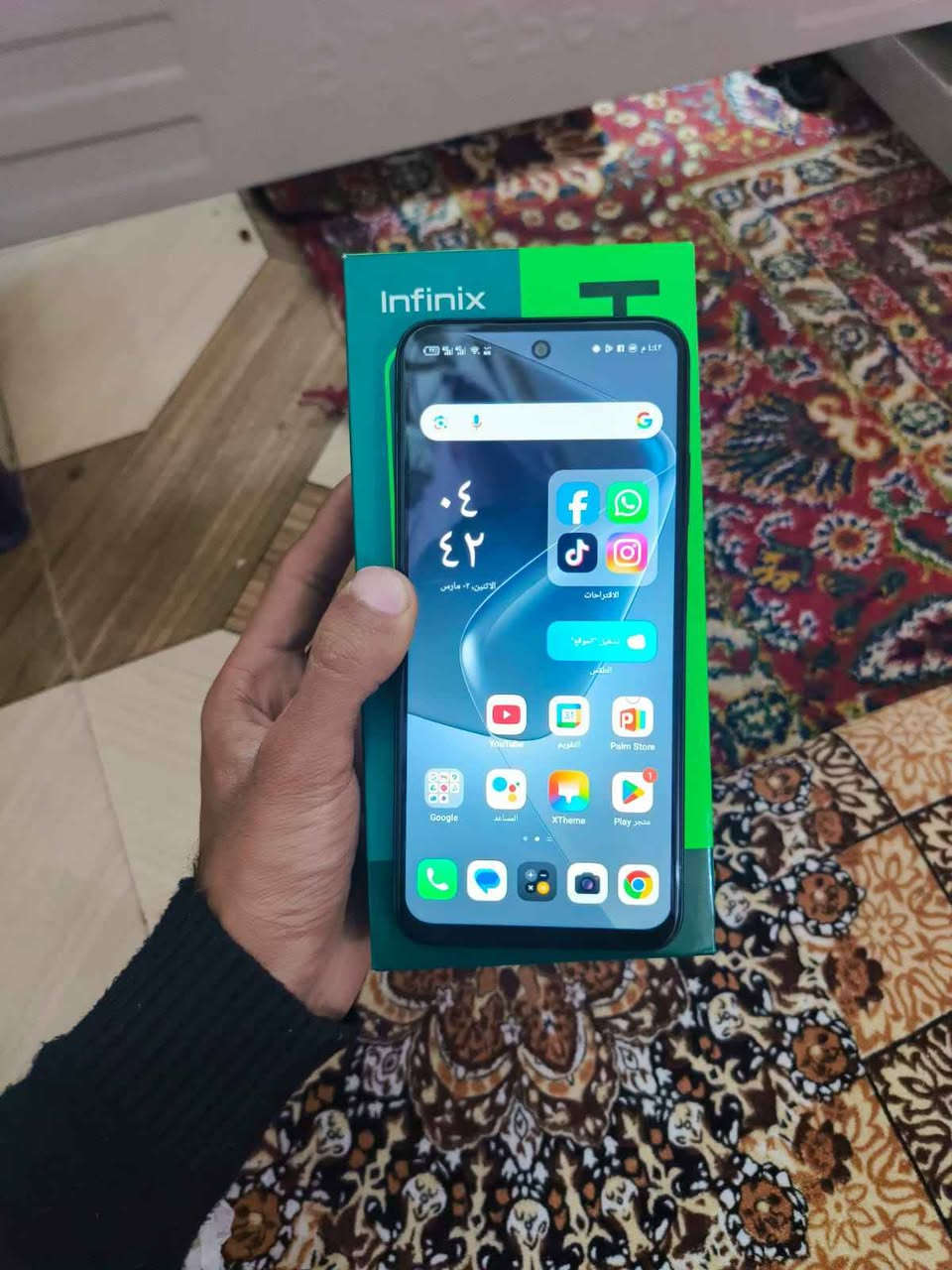 السلام عليكم انفنكس هوت50iذاكره128 رام8 شاشه 120هيرتز نضيف جدا ملحقات فقط كارتون 
السعر 110وبي مجال بسيط مكاني نجف حي الرحمة النجف, العراق


**إذا كنت صاحب هذا الإعلان وتريد حذفه لأي سبب، رجاءا أرسل رسالة إلى الدعم الفني**