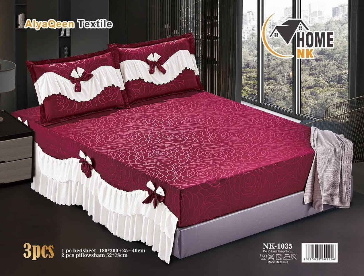 شرشف نفرين قماش قطني لاستيك كشكش مع وجهين مخده

🌷مفروشات الحياوي 🌷
❤كوت قرب بيت أبو الهوى ❤ 
توجد خدمة توصيل جميع المحافظات 
للاستفسار  
*********** واتساب ابو احمد

@الجميع
