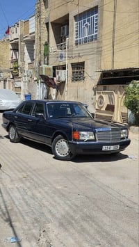 مارسدس جامبو رئاسي حجم500 موديل 1990 وارد يابان بدون فتحه  مكينه 8بلاد...