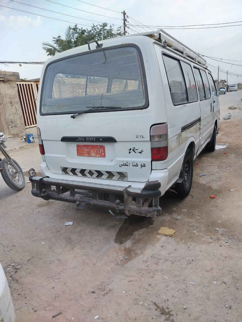 سياره جمبي باو موديل 2008سياره مكفوله من الضربه جديده ونضيفه گير حداديه المكينه ونجي بيها صوت براص رايدها 20 ماعليه بهيئه وغرمات عالمشتري راعيها موجود ***********
