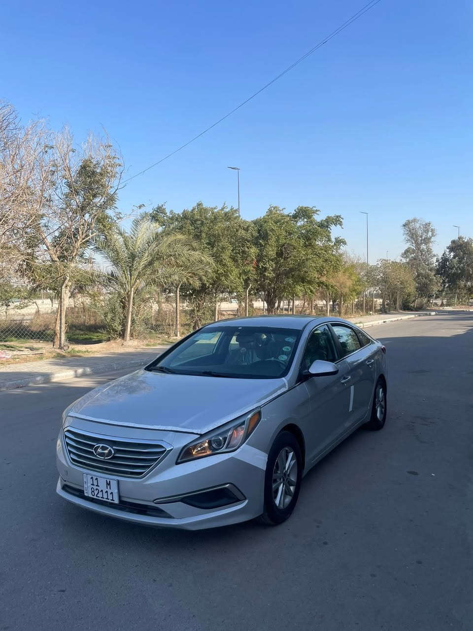 سلام عليكم للبيع سوناتا 2017 وارد أمريكي بيه صبغ جاملغ بنيد بدون دواخل ماشيه ١٣٠ الف مكينه 2400 سياره جاهزه بدون اي نقص سياره بغداد الجديده سعر 122 رقمي ***********
