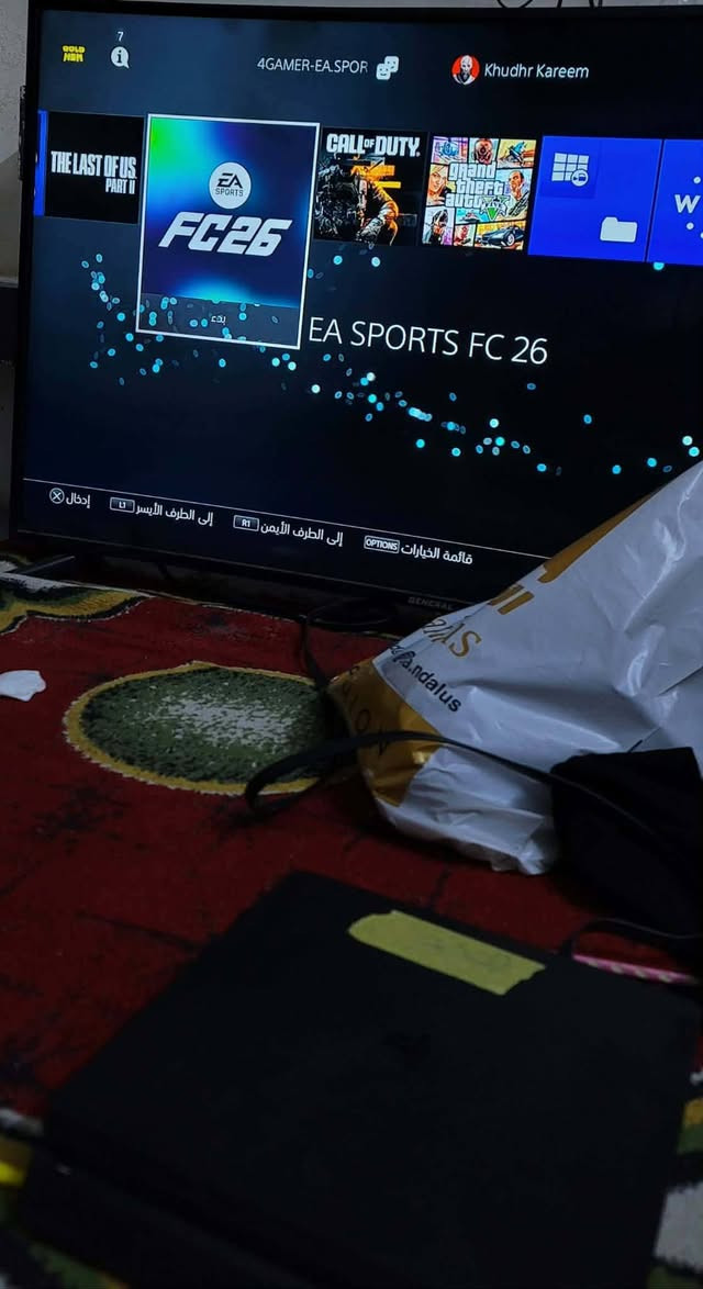 ألسلام عليكم بلي ٤ سلم مهكر نضام ١٢ بي ٤ العاب gta وفيفا 26 و ذلاست الثاني و كلفديوتي 7 الجهاز اقل الشهر مستخدم مامفتوح ولا بي حرارة وصوت سعر 240


**إذا كنت صاحب هذا الإعلان وتريد حذفه لأي سبب، رجاءا أرسل رسالة إلى الدعم الفني**