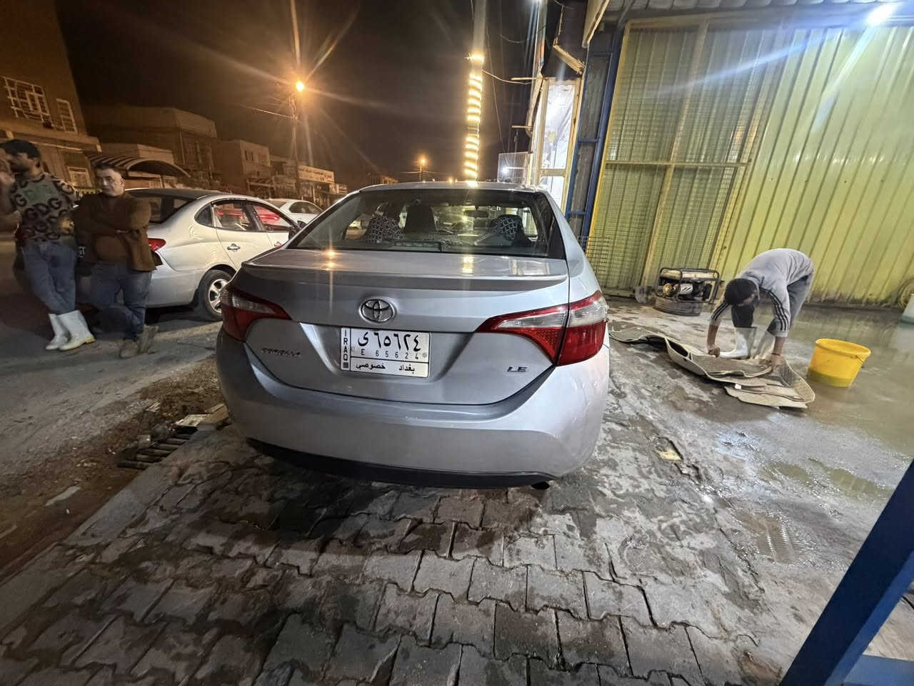 كورلا 2015 ضرر جاملغ خلفي فقط السعر 135 مع المجال ***********
