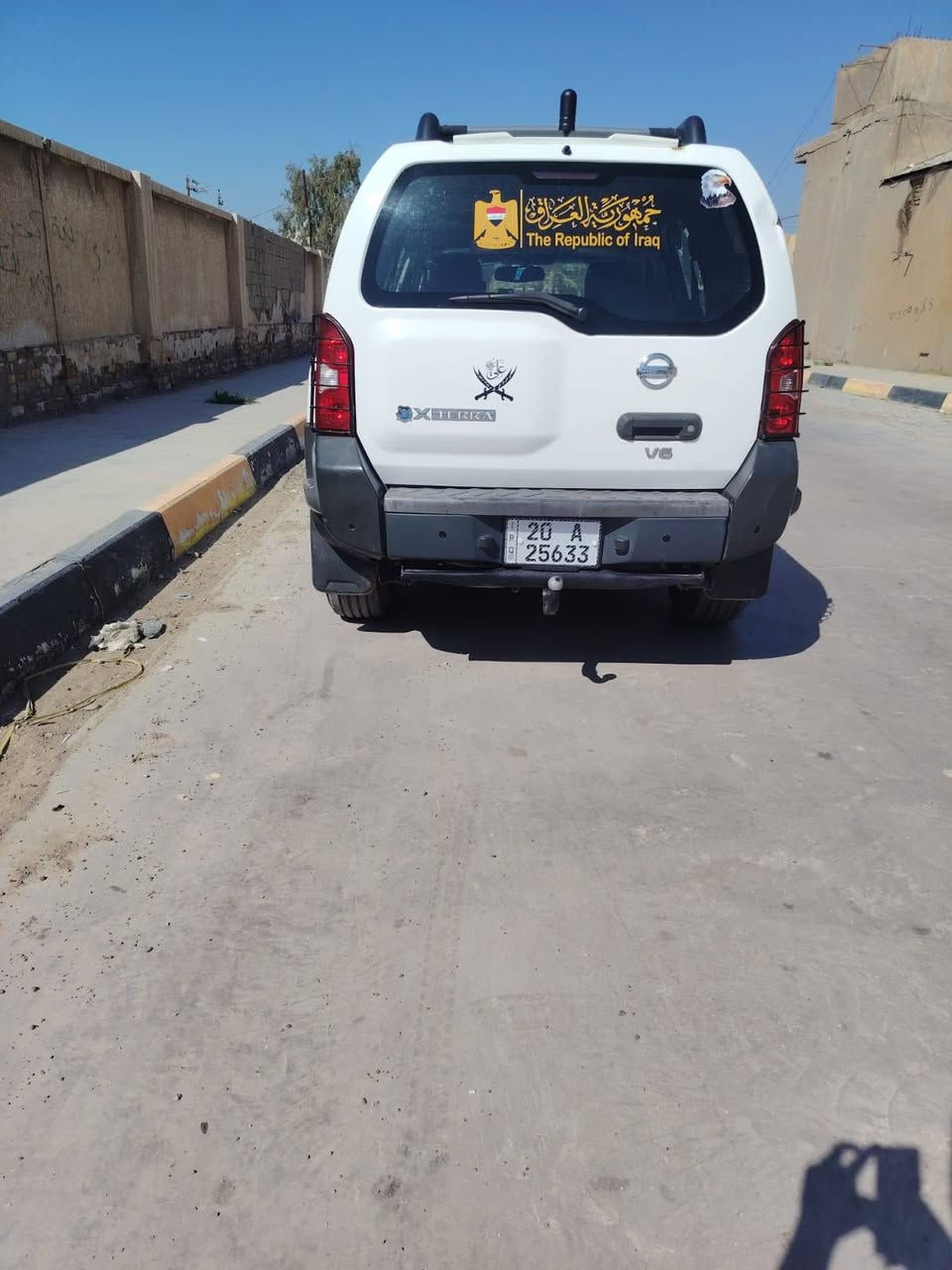 ***********
نيسان اكسترا وارد امريكي 2008
رقم ديالى تحويل ثاني يوم
سعر 93$ وبيها مجال 
جاهزة من كلشي تخم تاير جديد
تدفئة تبريد شغال 
كير و محرك خير من الله
عنوان ديالى بعقوبه بعقوبة, ديالى
