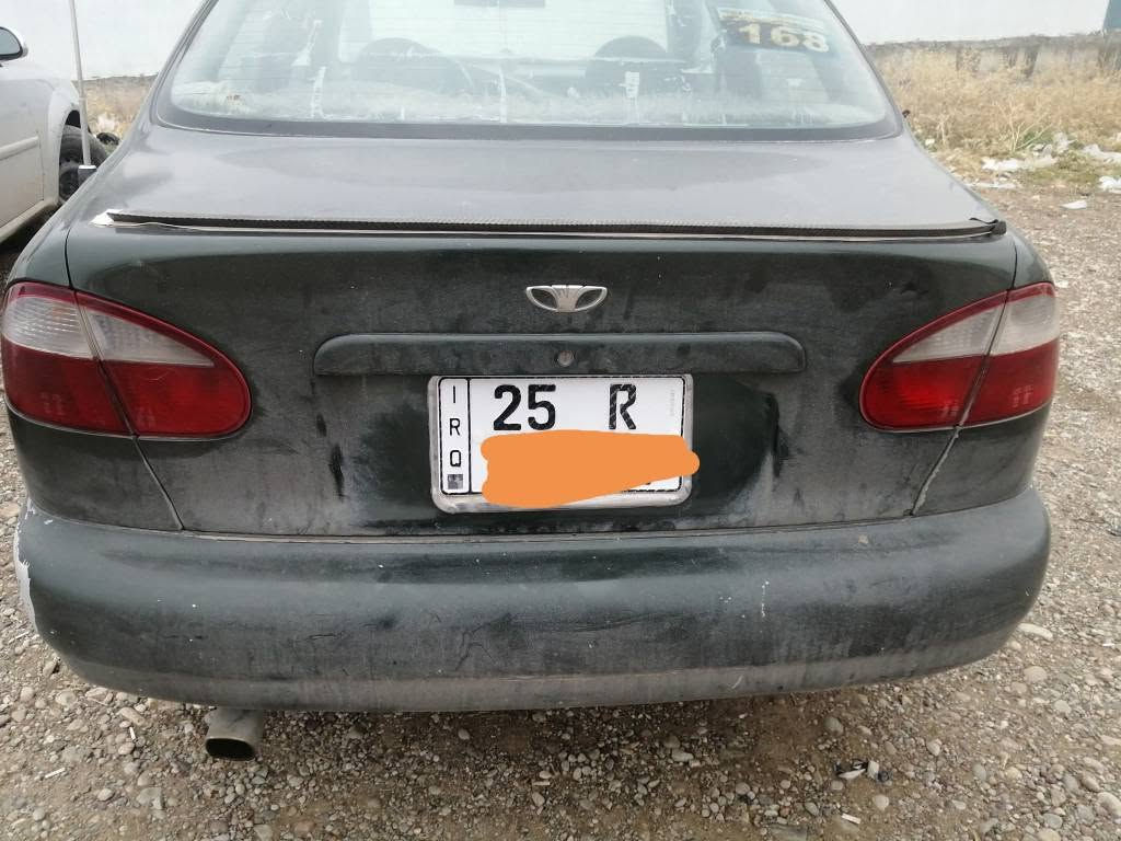 دايو لانوس موديل 1997 زيتوني سنويه لحد 2029 رقم دولي سنويه باسمي تبريد تدفئه صدر جديد تايرات جديده گير اوتوماتيك 
جام كهربائي مريات اوتوماتيك باتري جديد نوزل جديد دامه فول مسوي محرك 16 فل مو كبس المرغوب لا صرف لا بخار السعر 45 بيها مجال الرقم *********** كركوك, العراق
