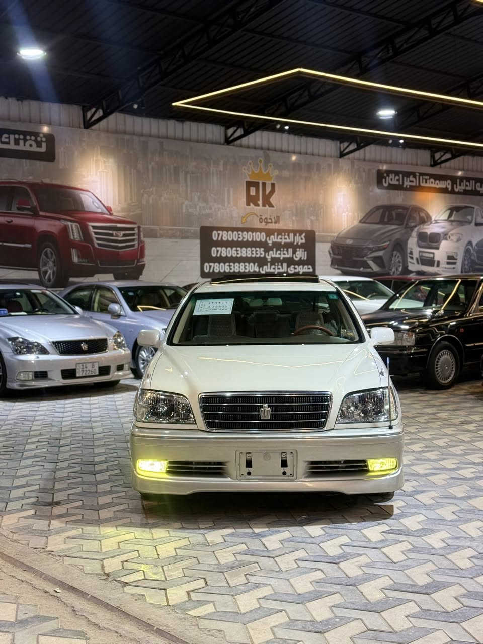 للبيع فقط تويوتا كراون ملكه موديل 2003اصل
رقم كركوك ا قرار 48 مدفوع الكمرك باقي

فقط رسوم الرقم سيارة جديدة وجاهزه

كفاله كص وضربة ونقل جثة

مواصفات السياره 👇

*فتحة سلايد 

*شاصي 71

*محرك D4 حجم 2500

*لون محجل ع خظار

*2 دكم اصل

* فتحة سقف

* تبريد خلفي

*كرستال اصل

*كشن 4 كهرباء

*برده خلفيه 

*داخل مخمل 

*ويل نفطي اصلي جديد 

*حدادة + تايرات جدد تخم صيني 

*تحكم ستيرن +ستيرن كهرباء

*دليل امامي

*قواعد ضوئيه

*منظومة زنون

*تبريد ثلج + سبلت 

* سيدي بلوتوث + قرص

تحوير نجف فوك وجوه حتى الدشبول نجف

احلى من الصور السياره تجي وشوف بعينك 

ترايك 180 شرط سياره جاهزه من كلشي 

السياره كفاله كص ونقل جثه ورسميات 

ماعجبك السعر اعبر المنشور وكلشي

اكو حته بدفتر بس حسب النظافة

السعر :(( 118$))وبيها مجال قليل 

مكان السياره النجف الاشرف معرض رزاق الخزعلي

للأستفسار هـ _ *********** _ فقط بيع مارواس
