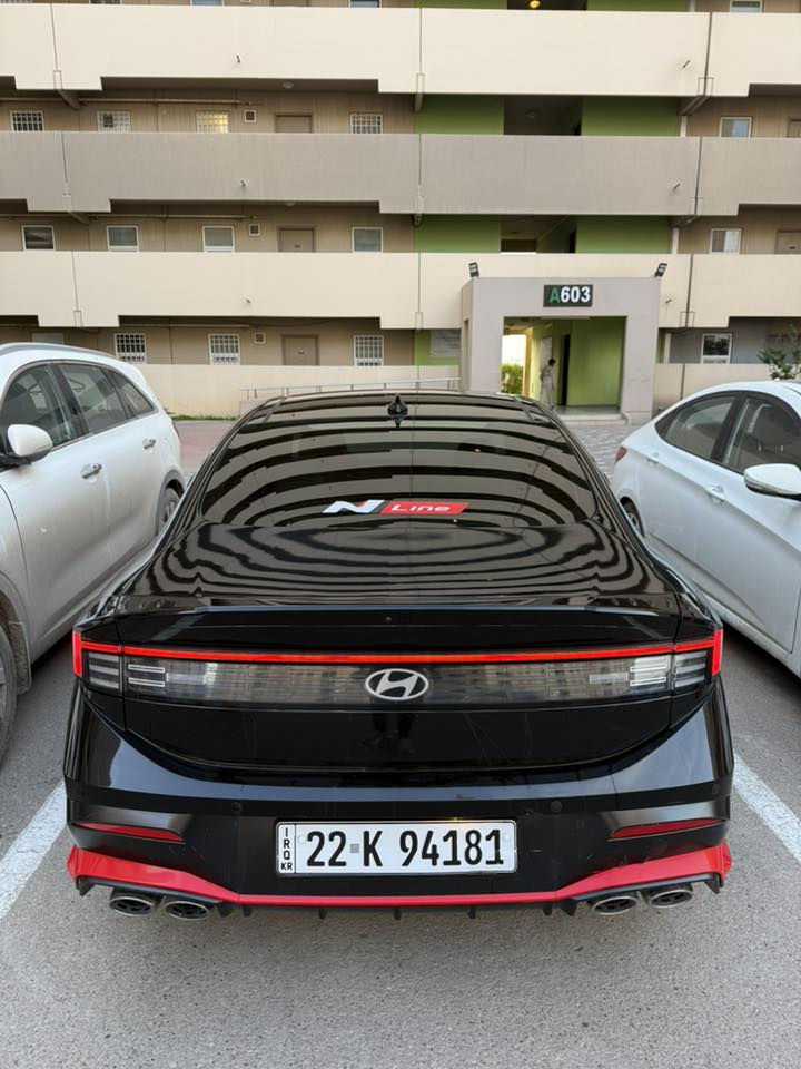 سوناتا ان لاين 2024 فول مكينة 2500 تيربو
السياره فول للاخير وبيها إضافات  تجي اعلى من الفول الي هيه كشنات خزن وقطعتين تبريد حادثها خلفي بدون ايرباك 
ماشيه 24 الف  السياره جديده جداً مابيها اي نقوصات 
السعر 215 وبيها مجال 

مكاني بغداد ***********
