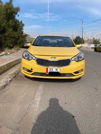 كيا فورتي 2015  رقم بغداد الجديد السياره وارد امريكي ليبل واحد حادثه ق...