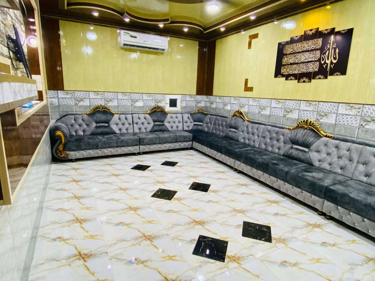 معمل ومعرض النجارة الفاضليه 
ديوان فصال تركي شغل عراقي 
خشب روسي 
اسفج اعله شي بل سوق 
الوان متوفر حسب الطلب الزبون 
استفسار اخر رقم واتساب 
***********
